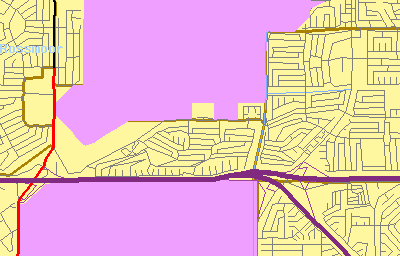 [Map of College Park East]