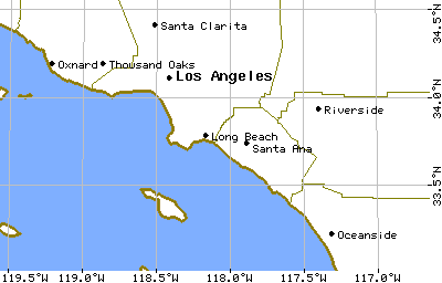 [Map of Los Angeles]